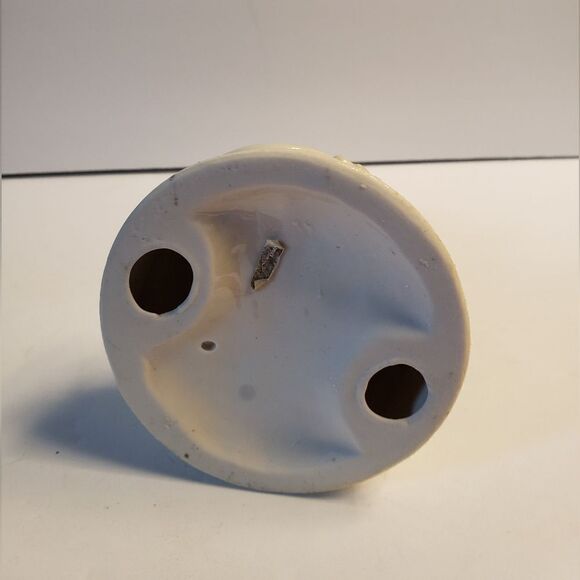 Porcelain Clown Holding Mask - Picture 8 of 9